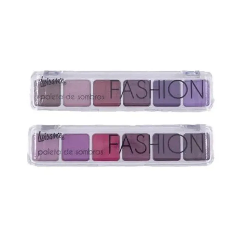 Paleta De Sombras 6 Cores Sortidas Fashion L673 Luisance