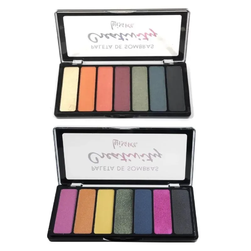 Paleta De Sombra 7 Cores Sortidas Creativity L2030 Luisance