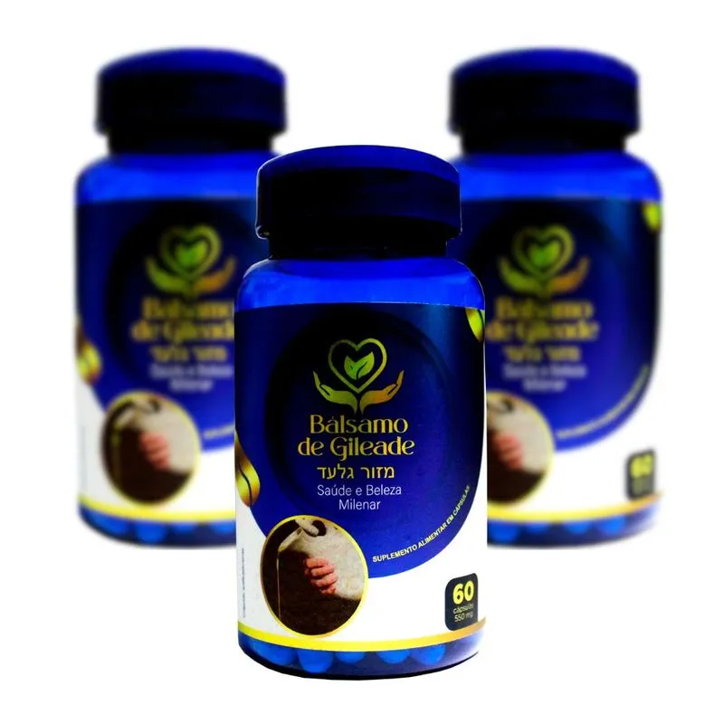 Balsamo De Gileade - Saúde E Beleza Milenar - Blend Completo Colágeno + K2 + D3 + Msm