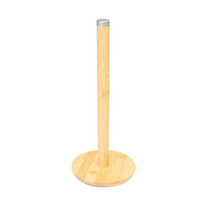 Porta-Papel Toalha Home Style Bambus Natural 33 cm