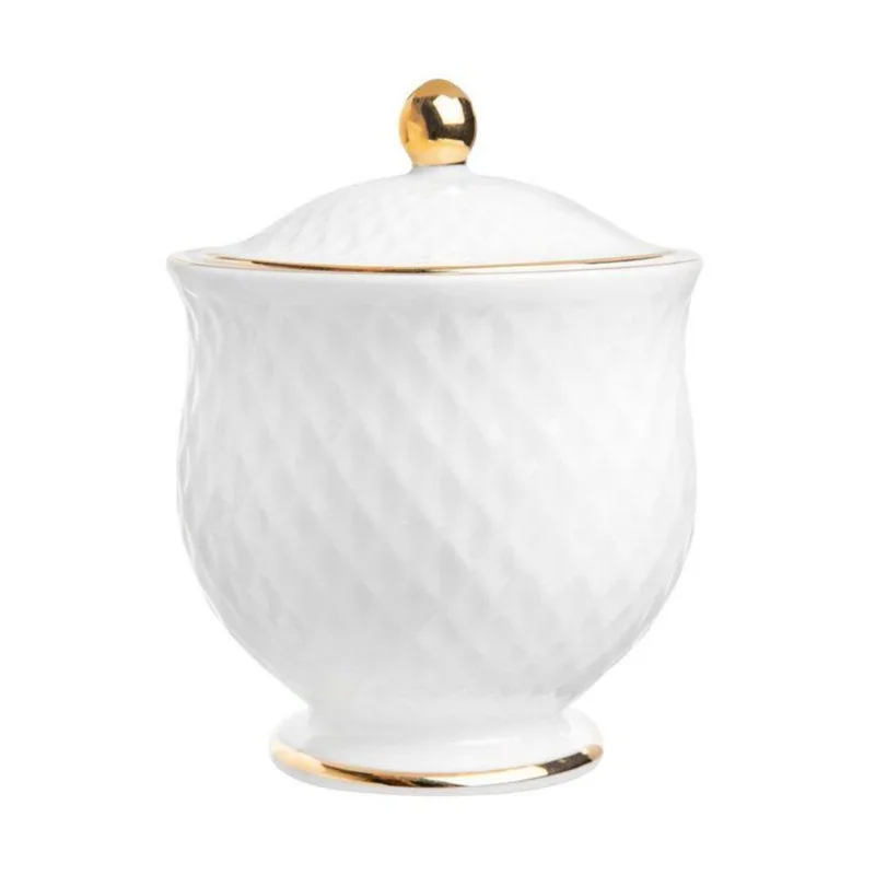 Açucareiro Home Style Eclat Gold 9 cm
