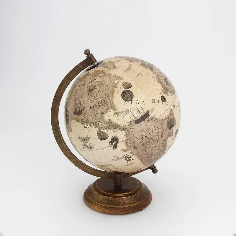 Adorno globo decorativo indigo cineta 28 cm home style