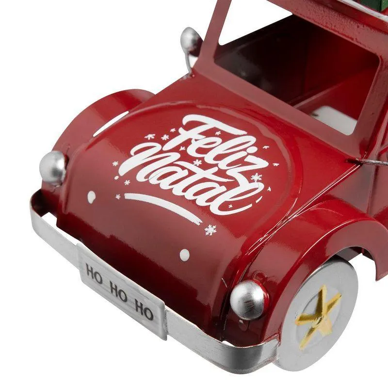 Adorno led holiday carro 27 cm saz home style
