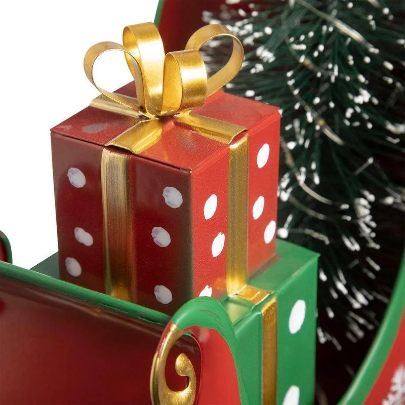 Adorno led holiday treno 30 cm saz home style