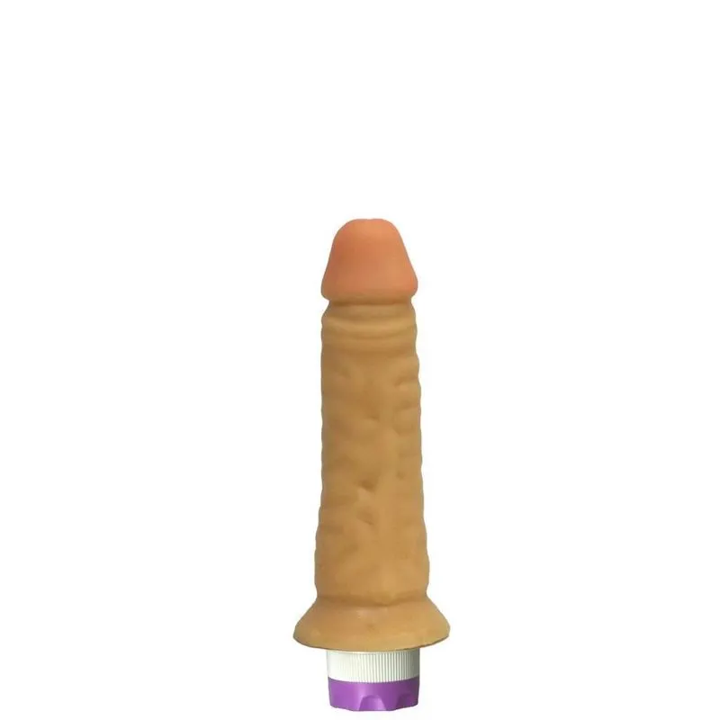 Pênis 14,5 X 3,5 Cm Pele Com Vibrador Interno Em Cyber