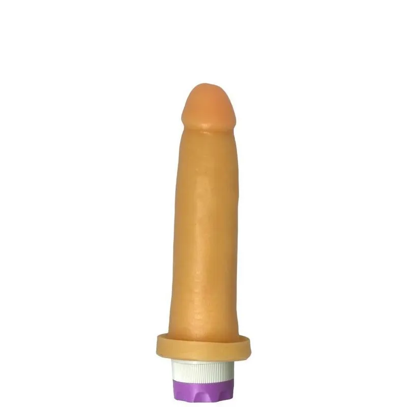Pênis Macio Com Vibro 16cm X 3,7cm O Perfeito Sex Shop