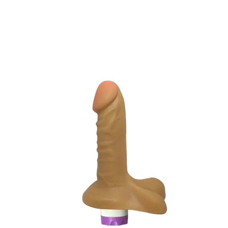 Pênis Joãozinho Jr 16 X 4 Cm Pele Com Vibrador Interno Cyber