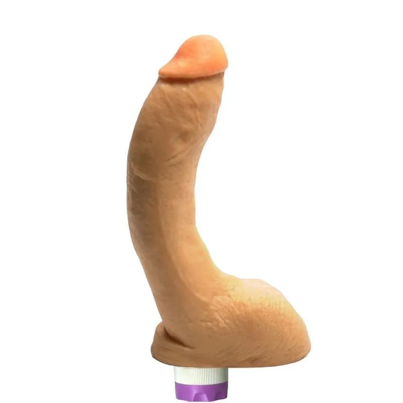 Pênis Herbet Jonatan 22 X 5 Cm Pele Com Vibrador Interno