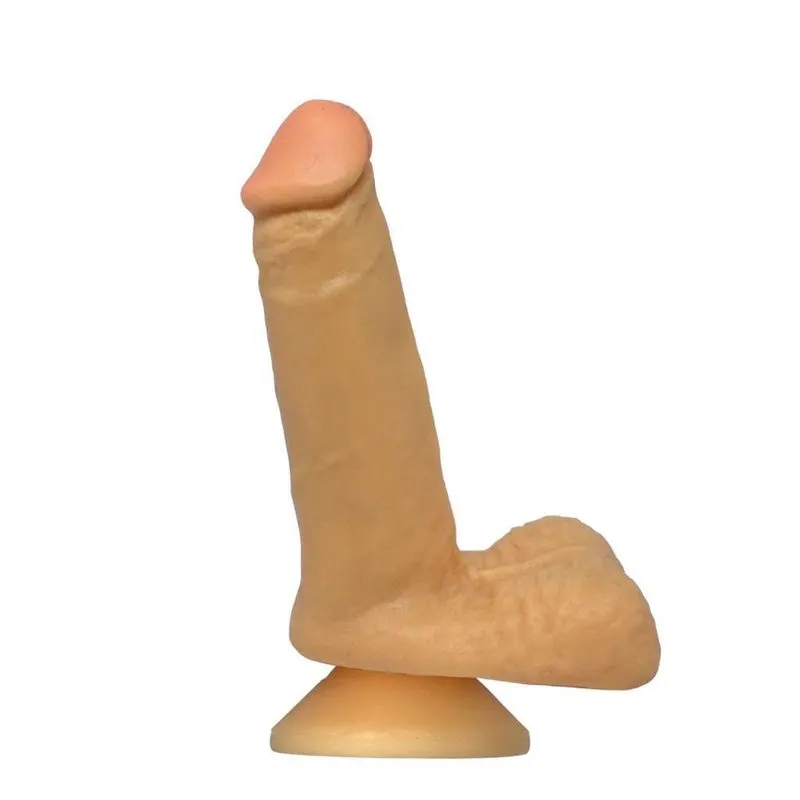 Pênis Marcel Gama 14 X 3,5 Cm Pele Com Ventosa Sex Shop