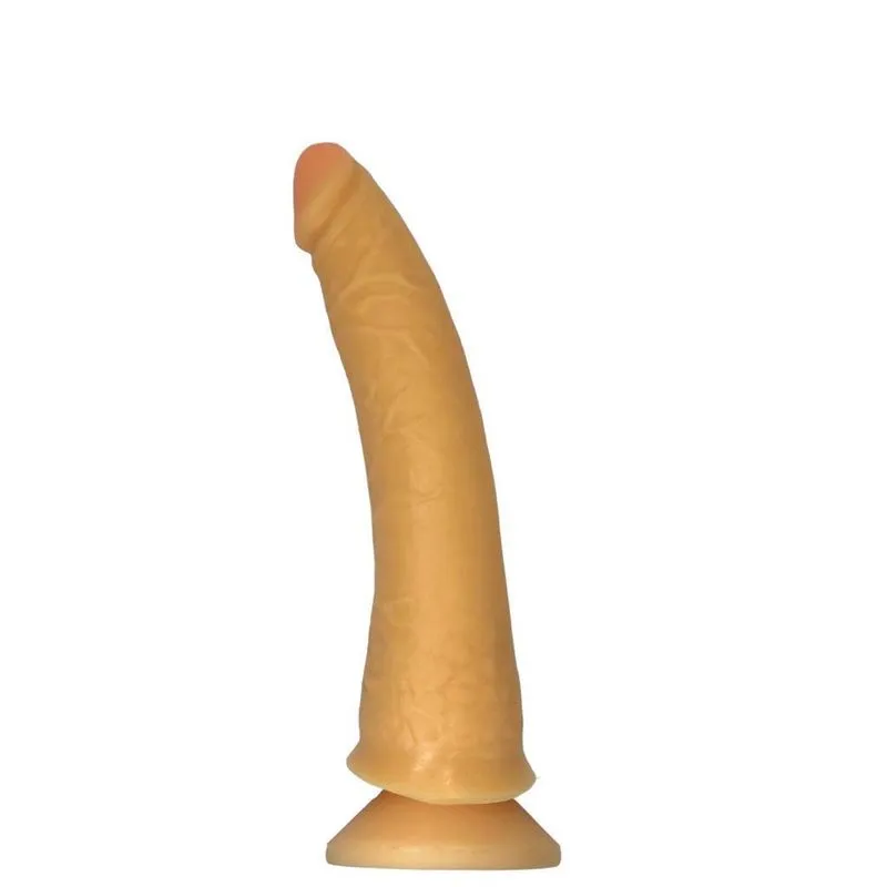 Pênis Juvenal Toleds 20 X 4,5 Cm Pele Com Ventosa Dildo