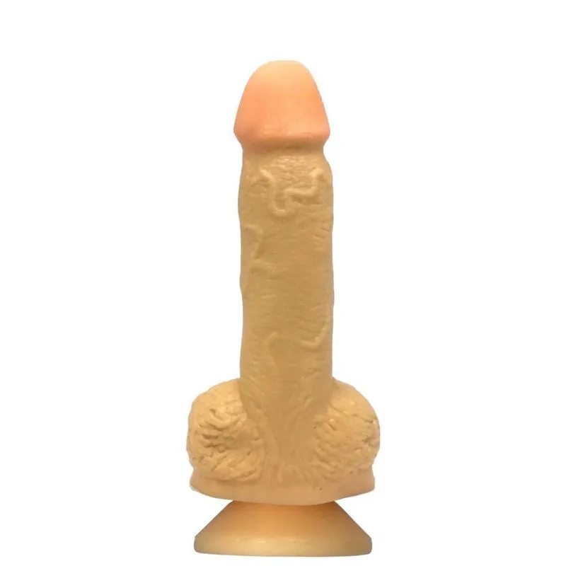 Pênis Tico Tico 18 X 4 Cm Pele Com Ventosa Condolo Dildo