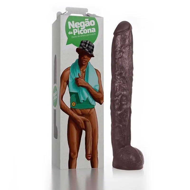 Negão Da Picona Sucesso No Pênis Zapzap 38 X 6 Cm