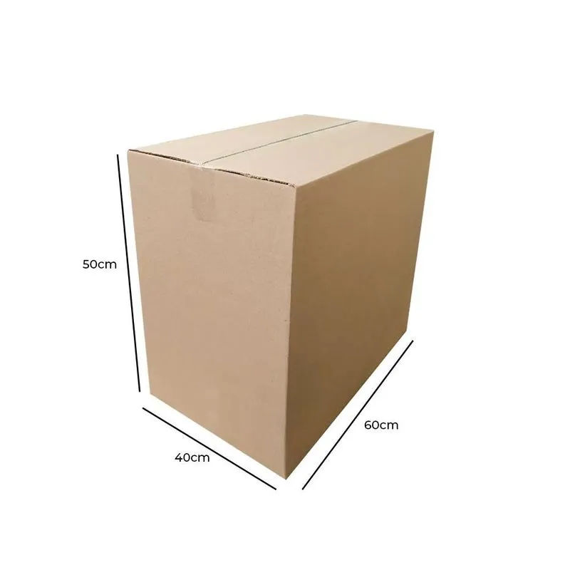 Kit Com 5 Caixas De Papelão Para Transporte G 60x40x50