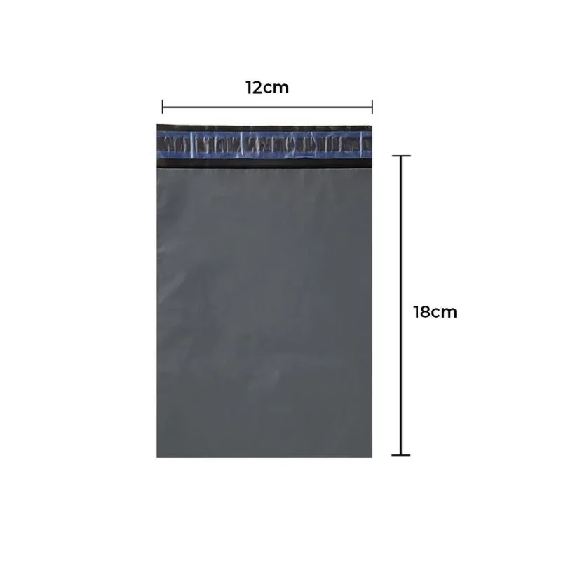 Envelope Segurança 12x18 Eco 500 Unidades Autoadesivo Preto/cinza