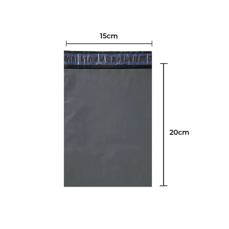 Envelope Segurança Cinza 15x20 Eco 250 Unidades - Saco Auto Adesivo