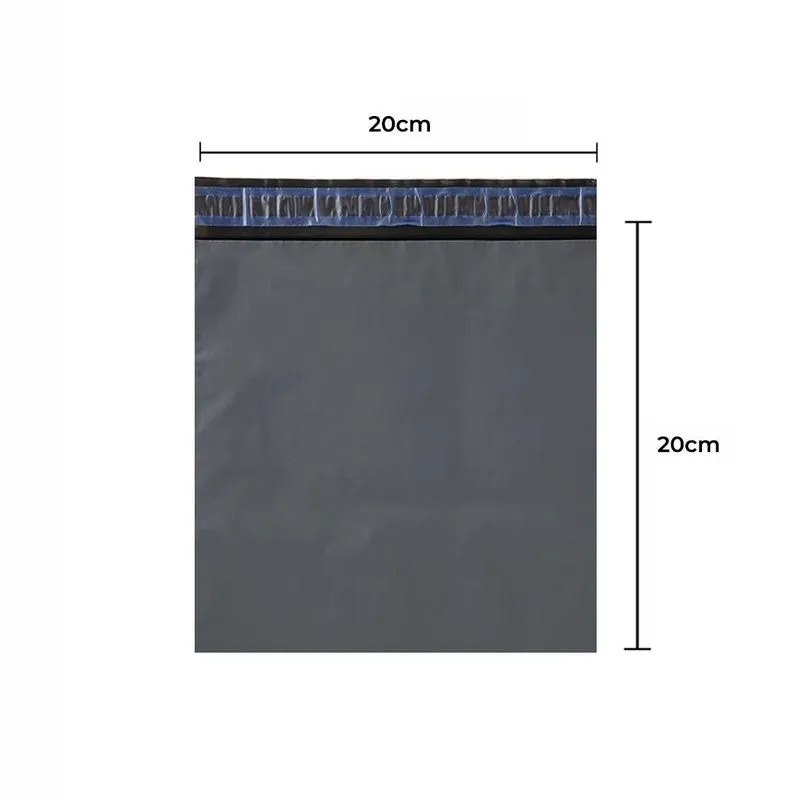 Envelope De Segurança Cinza 20x20 Eco 100 Unidades