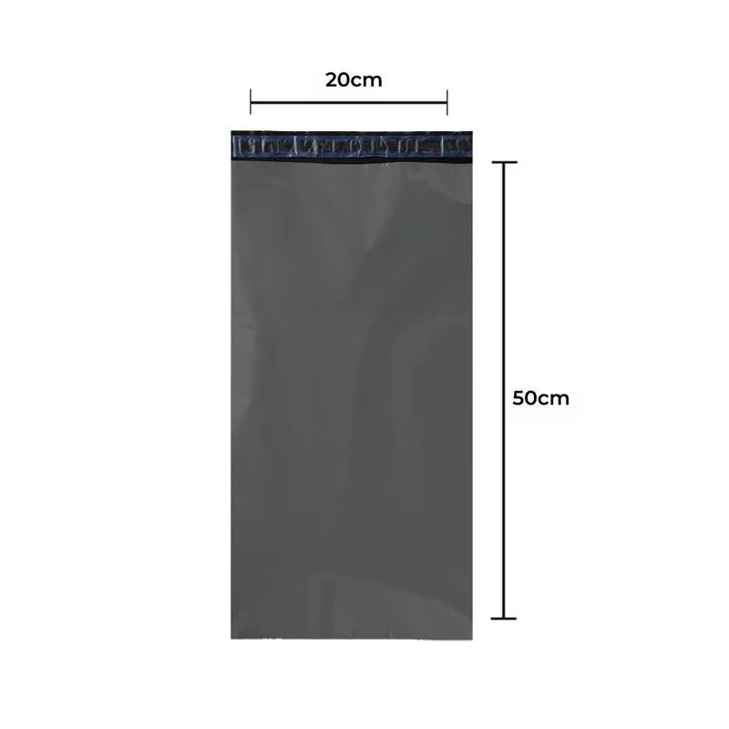 Envelope Segurança Cinza 20x50 Eco 1000 Unidades - Saco Auto Adesivo