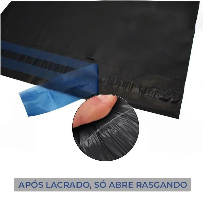 Envelope Segurança Cinza 40x30 Eco 250 Unid | Autoadesivo | Resistente