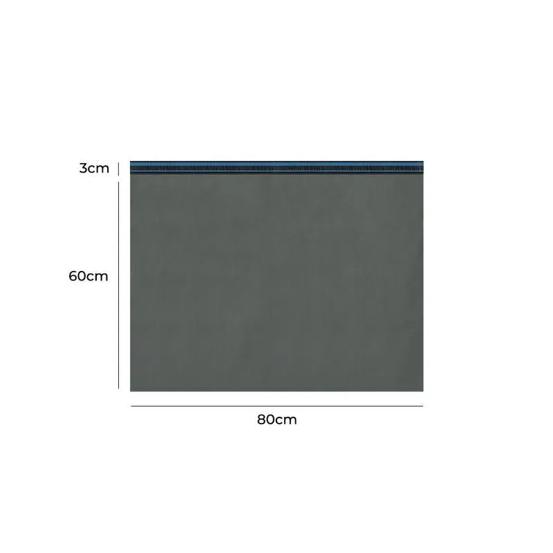 Envelope De Segurança Cinza 80x60 Auto Adesivo