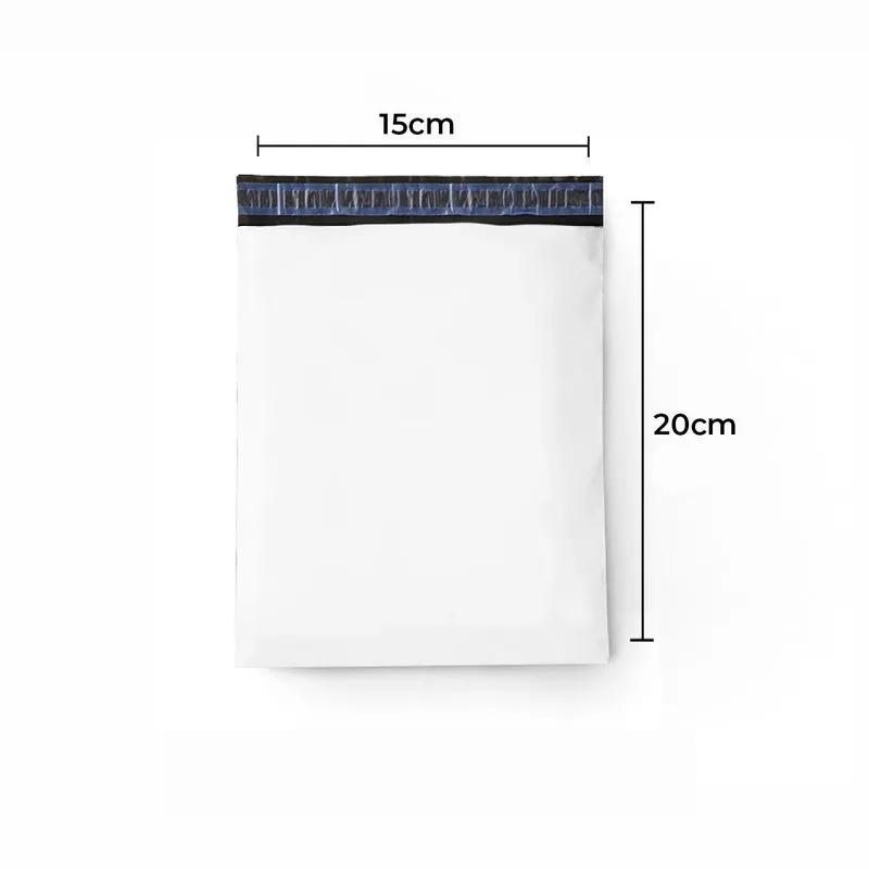 Envelope Plástico De Segurança Branco 15x20 Coex 500 Un
