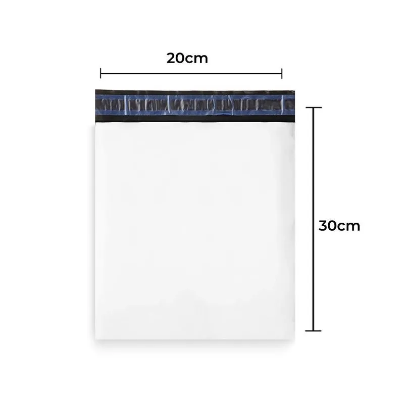 Envelope Plástico Segurança Branco 20x30 Coex 500 Un - À Prova