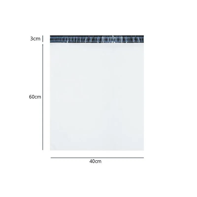 Envelope Plástico De Segurança Branco 40x60 Coex 1000 Un