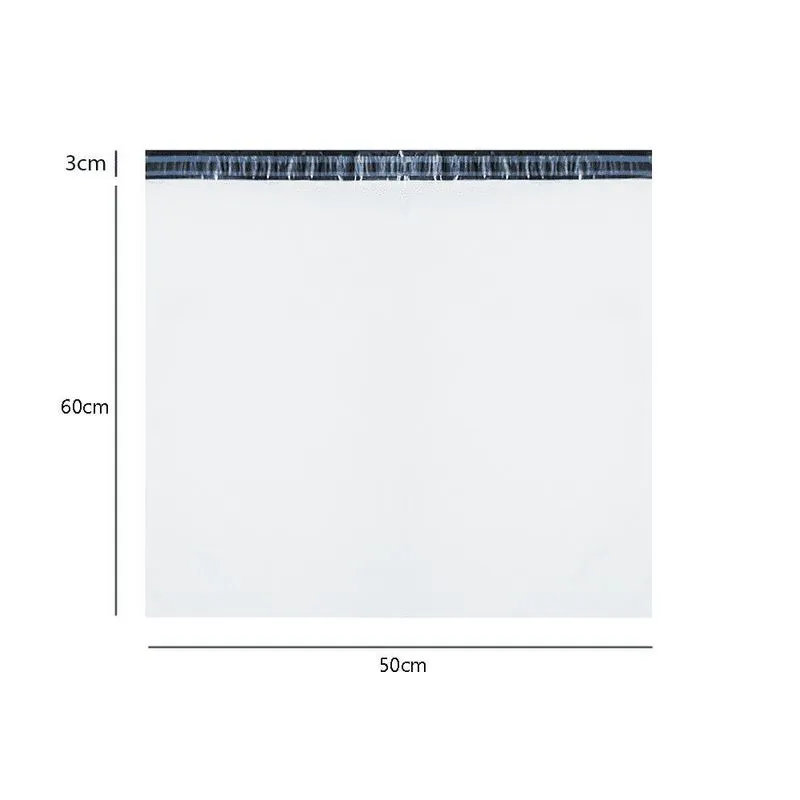 Envelope Plástico De Segurança Branco 50x60 Coex 500 Un