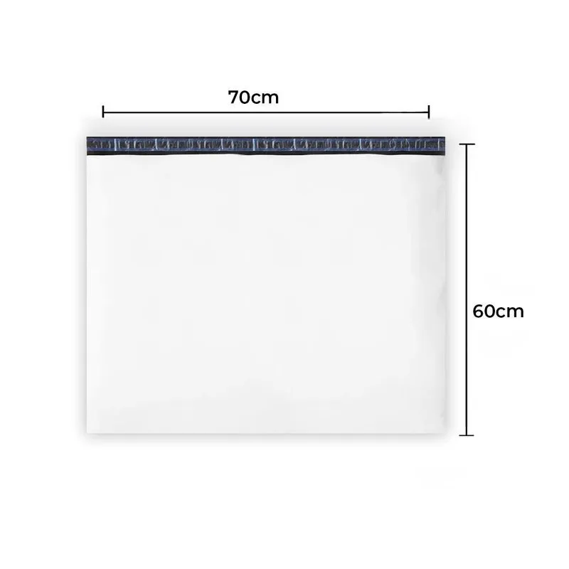 Envelope Plástico De Segurança Branco 70x60 Coex 500 Un