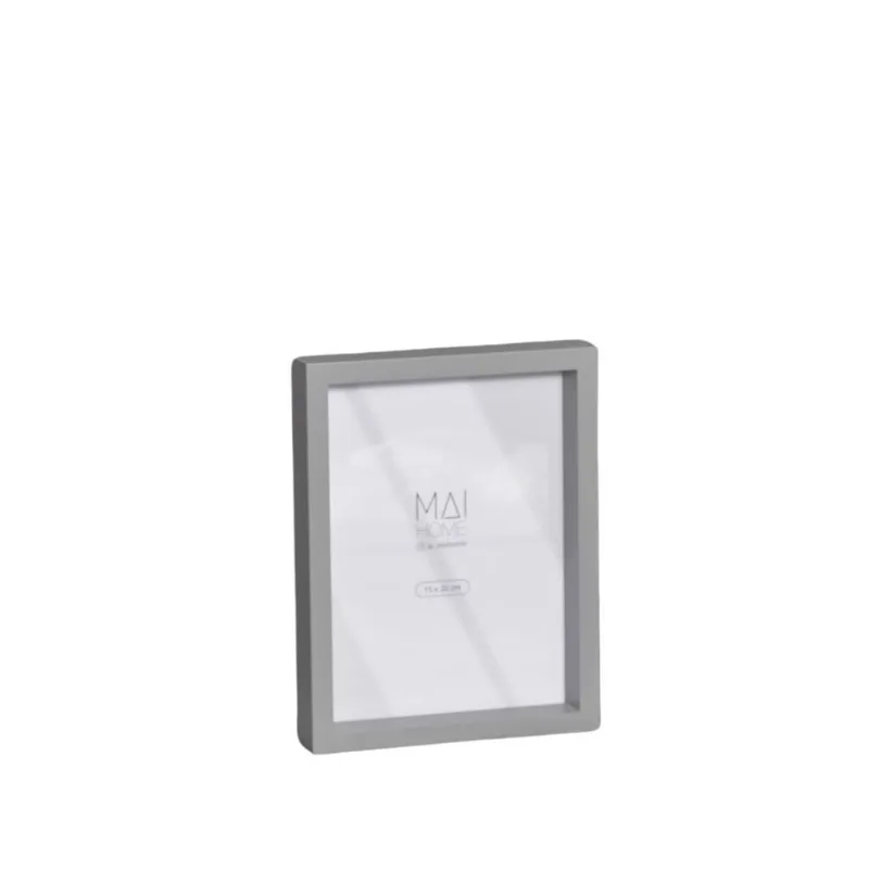 Porta Retrato Kira Cinza 15X20 Mdf