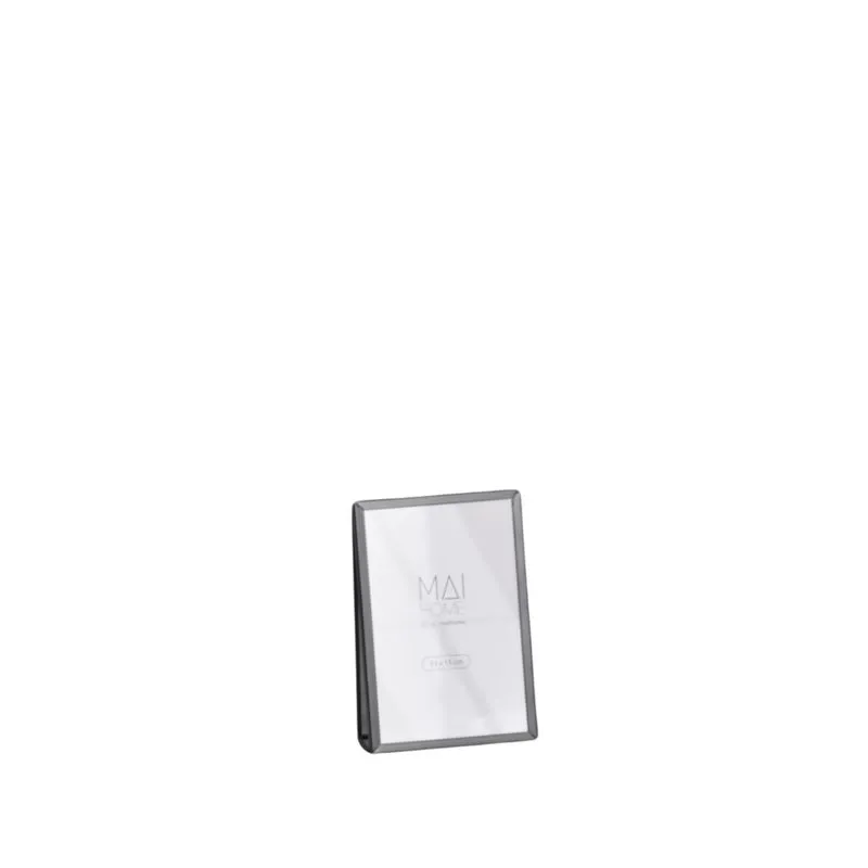Porta Retrato Harumi Preto 10x15x4 Metal Mai Home