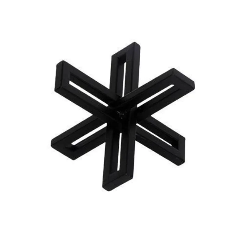 Escultura Enfeite Decorativo Sheshi Preto 14X14X14 Mt