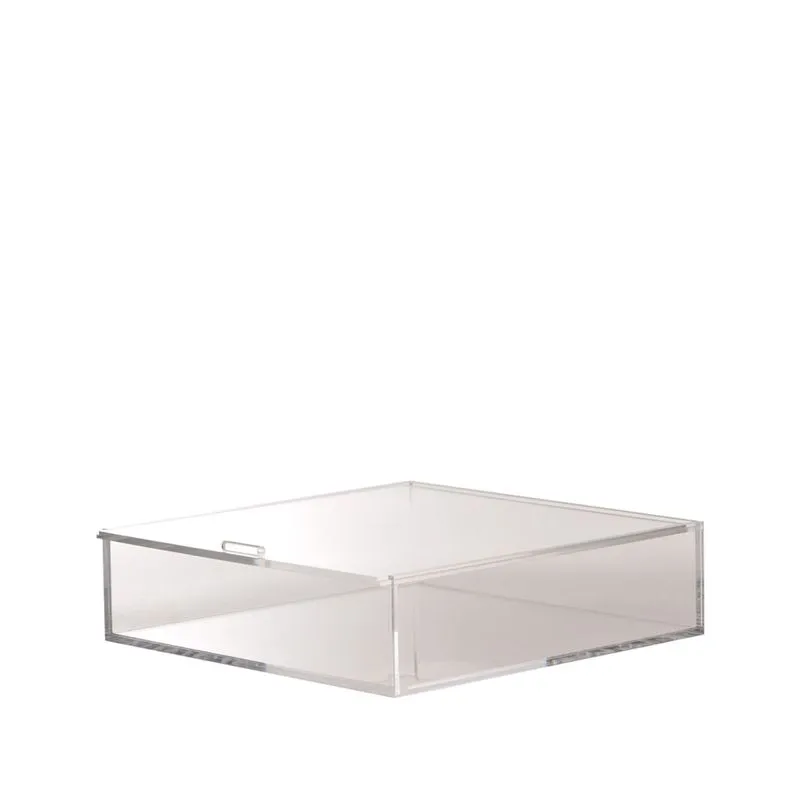 Caixa Quad Gaveta Acrilico Transparente