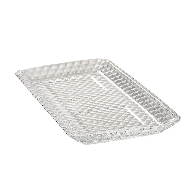 Bandeja Ampole 25x13cm Vidro Mai Home