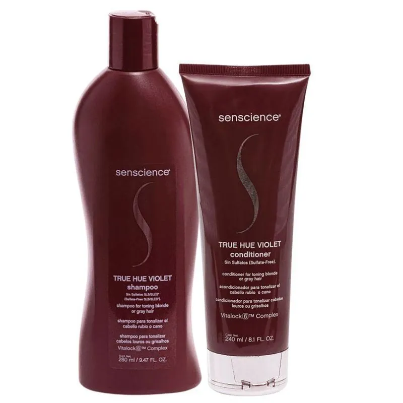 Senscience True Hue Violet Shamp 280ml + Condicionador 240ml