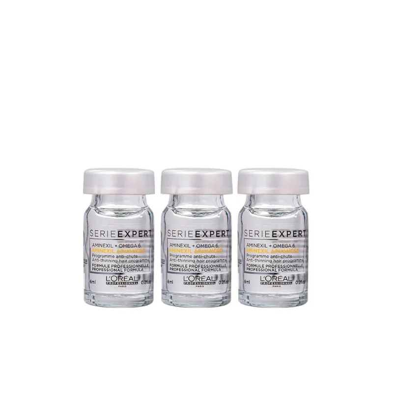 Ampola L'oréal Aminexil Advanced 3x6ml - Cabelos Finos