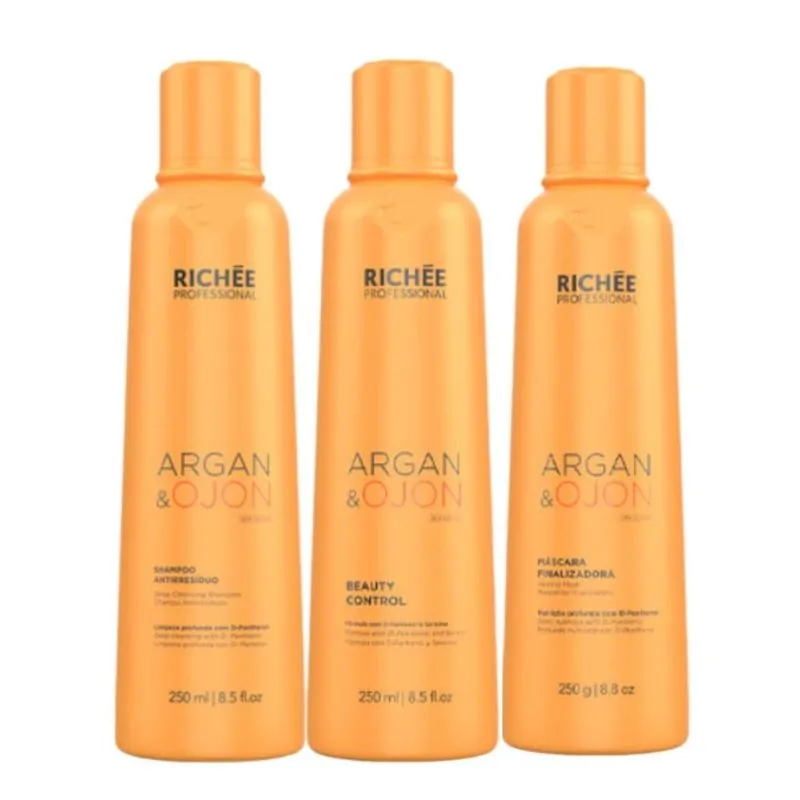Progressiva Richée Argan e Ojon (3x250 ml)