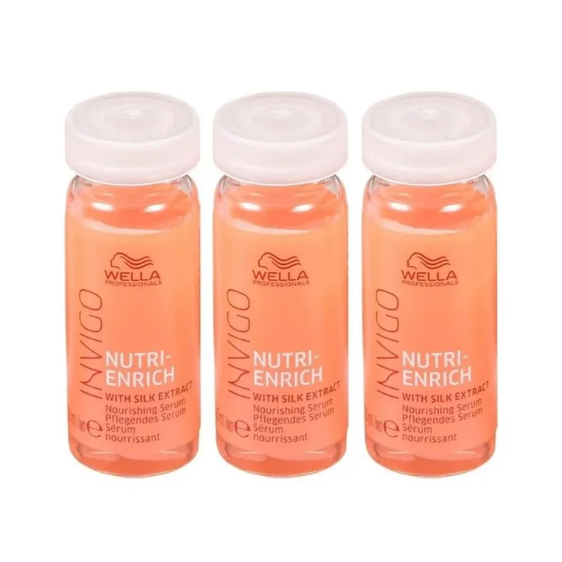 Ampola Wella Nutri-enrich 3x10ml - Cabelos Secos
