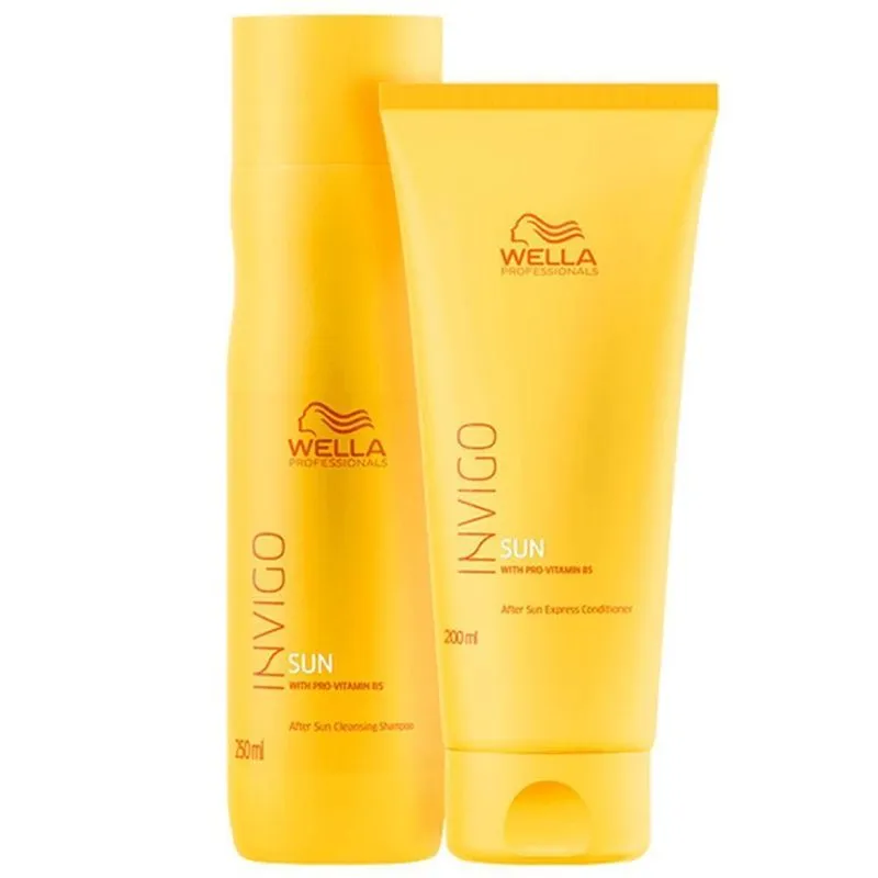 Wella Prof Invigo Sun Essential Shamp 250ml + Condic 200ml