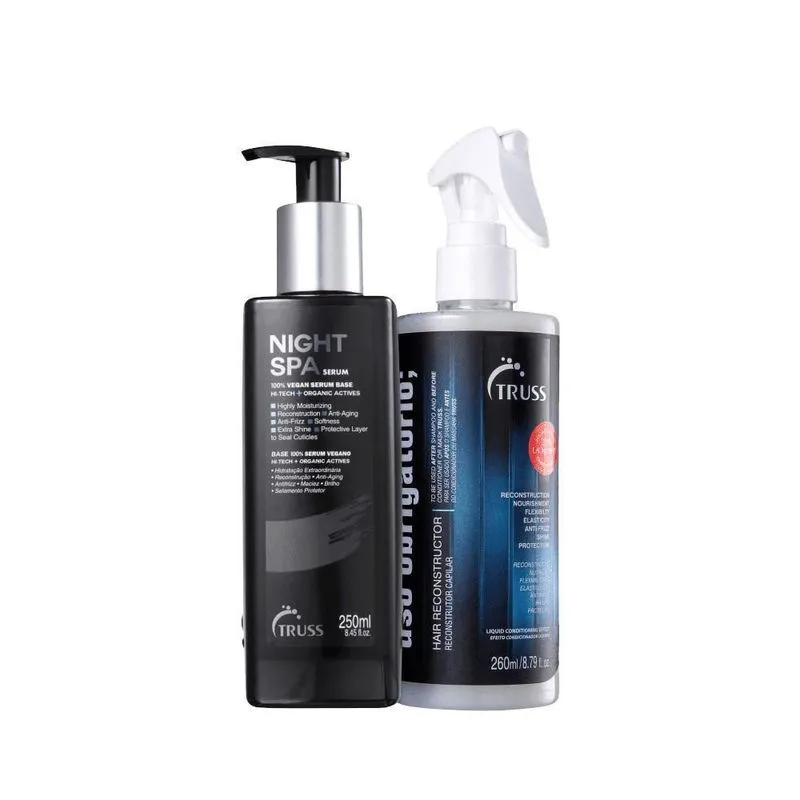 Truss Uso Obrigatório 260ml + Truss Night Spa 250ml