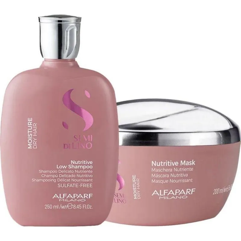 Alfaparf Semi Di Lino Moist Nutri Shamp 250ml + Masc 200ml