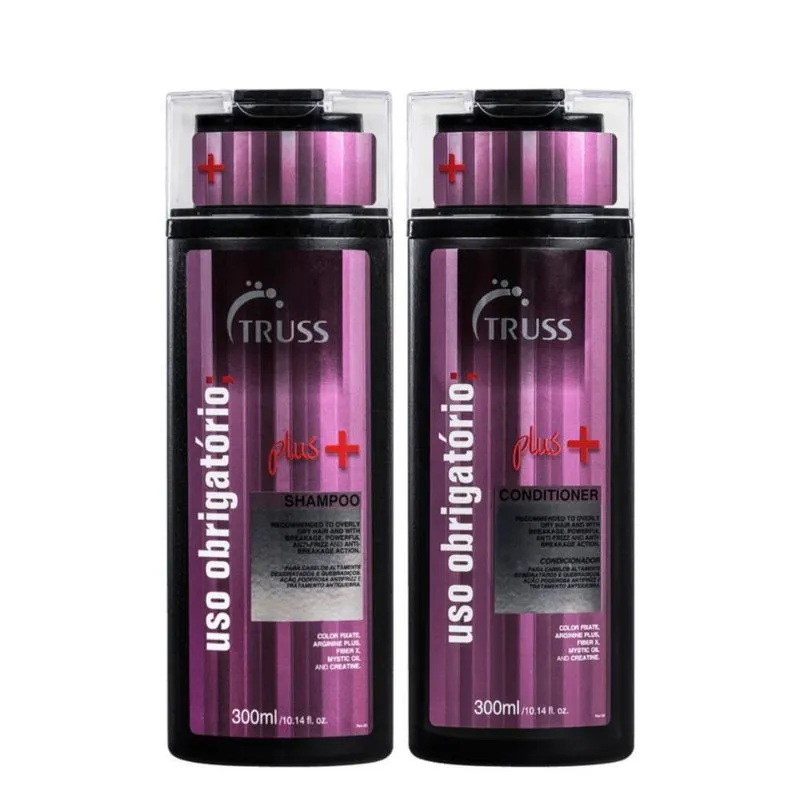 Truss Uso Obrigatório Plus+ Shamp 300ml + Condic 300ml