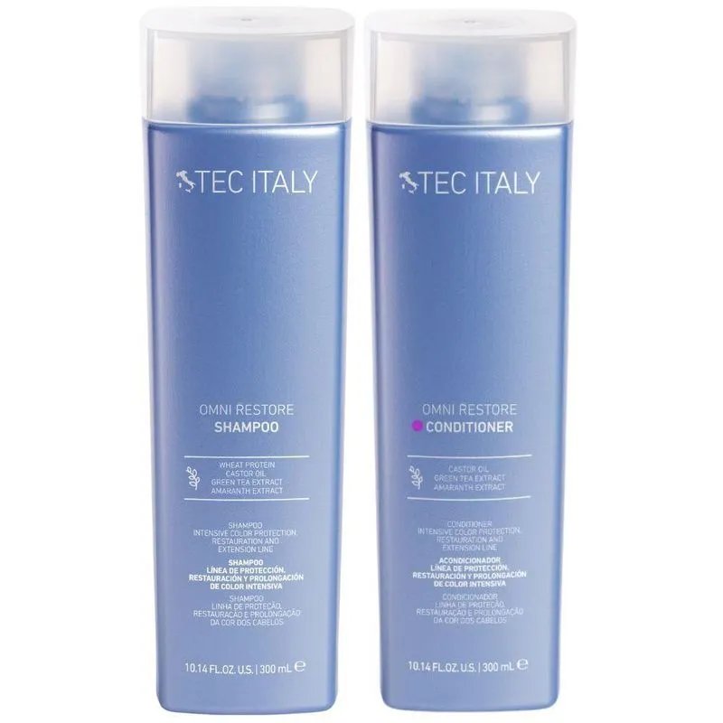 Tec Italy Omni Restore Shampoo 300ml + Condicionador 300ml