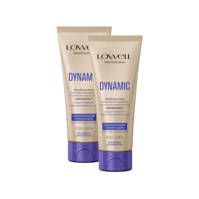 Lowell Dynamic Kit 2 Condicionadores Fortificante 200ml