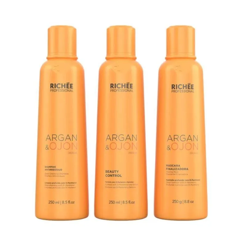 Kit Richée Argan e Ojon (3 Produtos)