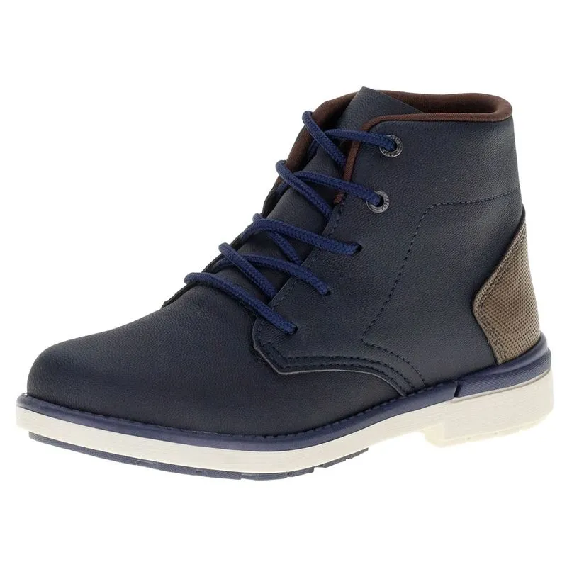 Bota Infantil Masculina Walk Kidy - 0860009 MARINHO 35