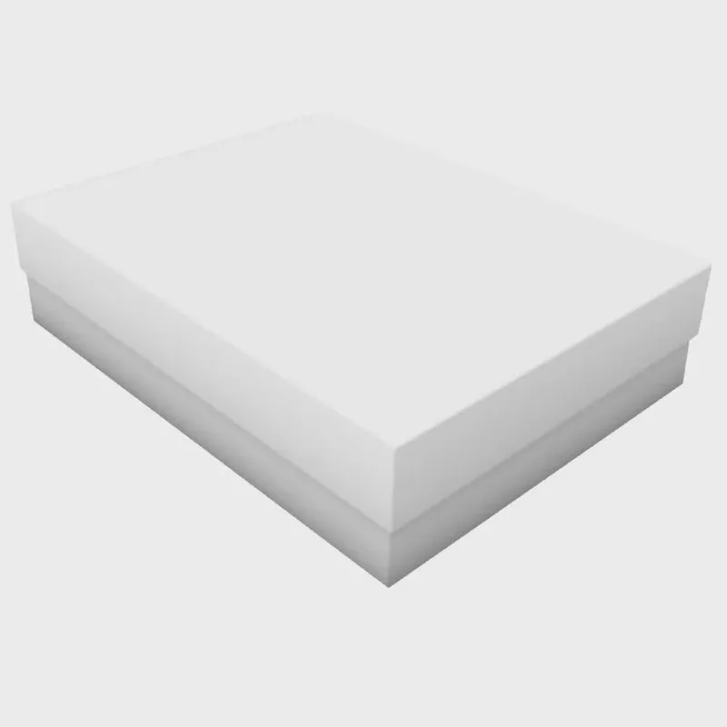 10 Unidades Caixa Para Presente Grande Branca 33cmX24cmX7cmX4cm