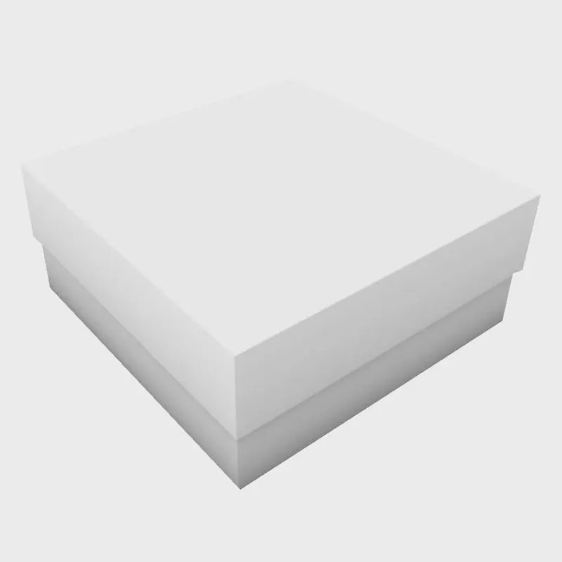 10 Unidades Caixa Para Presente Pequena Branca 16cmX16cmX7cmX4cm