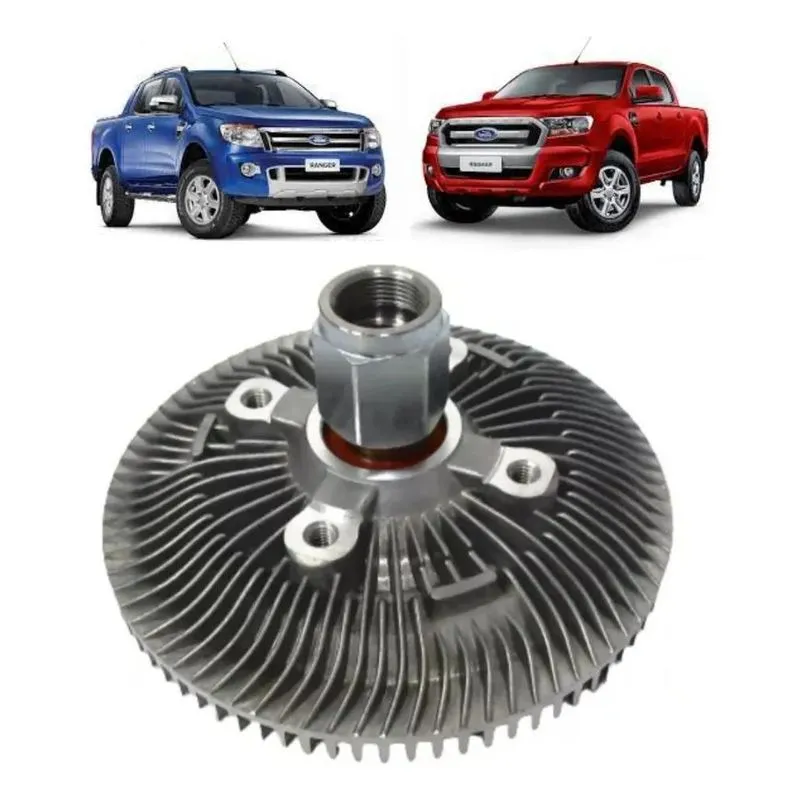 3x Polia Embreagem Viscosa Ford Ranger 2.2 E 3.2 2013 Até 20