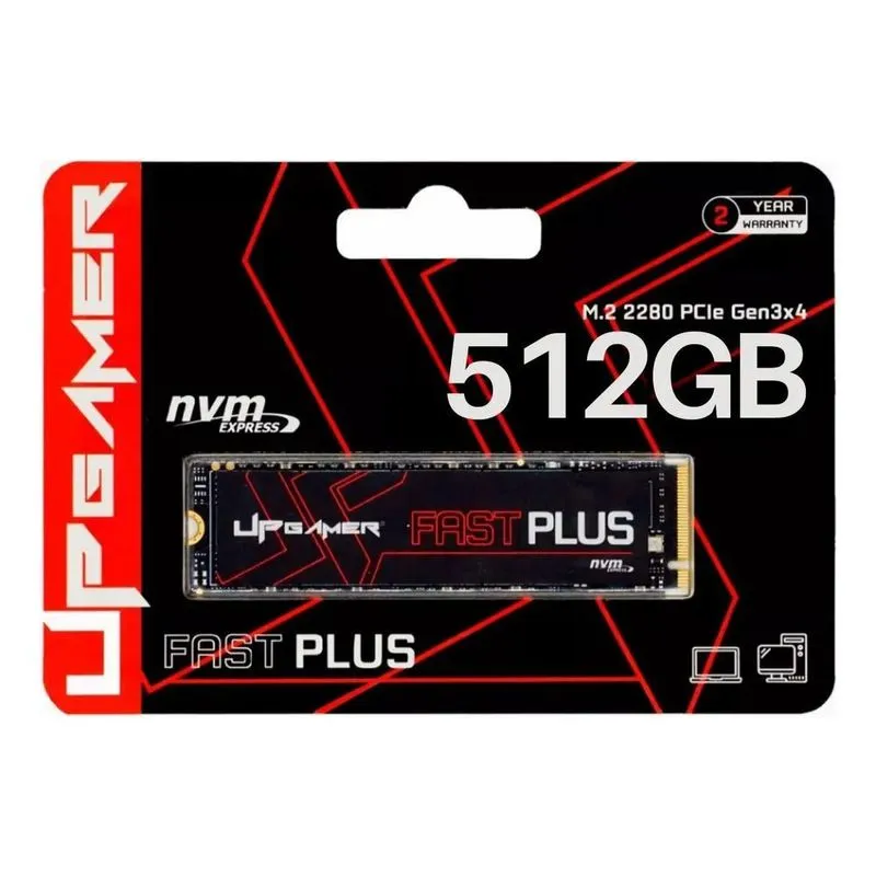 Interno Up Gamer Fast Plus Up3000 512gb Preto