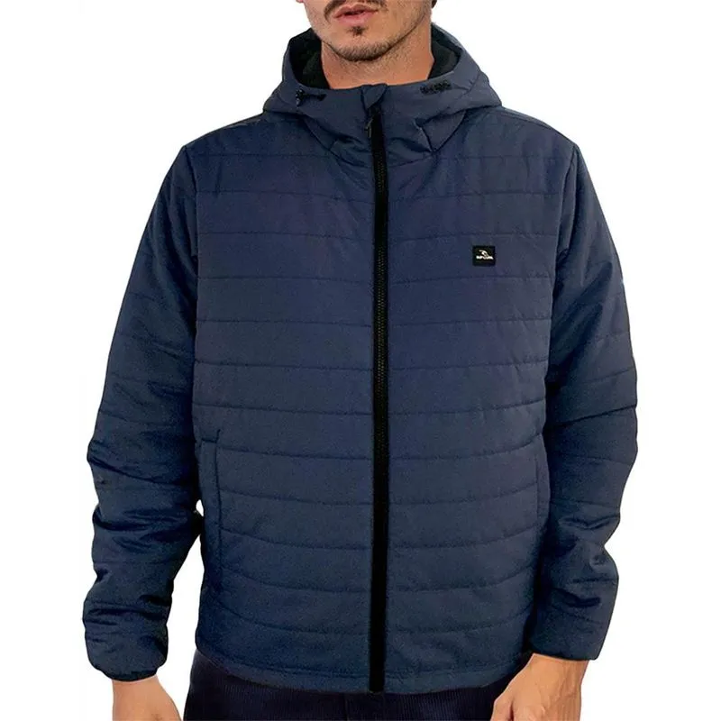 Jaqueta Rip Curl Rio Puffer WT24 Masculina Azul Marinho 2G / azul-escuro
